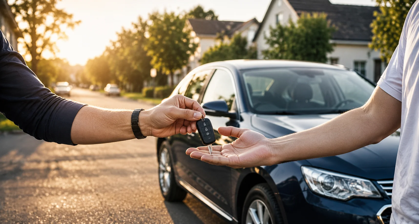 Autoankauf Meerbusch – Fahrzeugübergabe